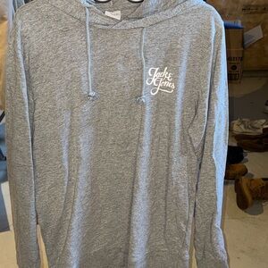 Jack & Jones Heather Gray Hoodie